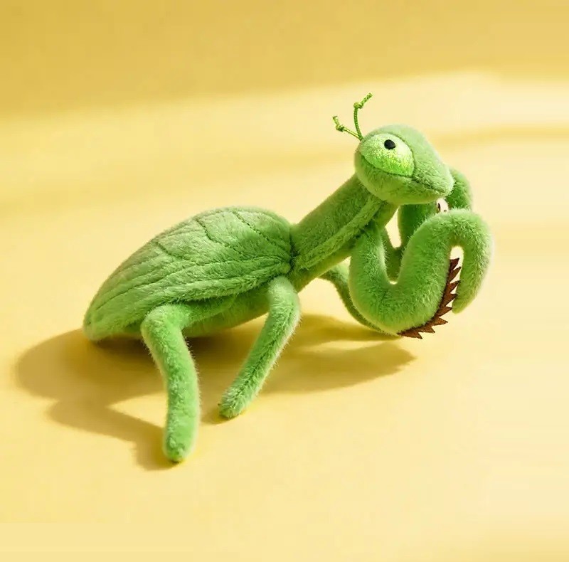 Mantis Insect Plush Toy 8" Cute Stuffed Animal Doll Kids Birthday Gift