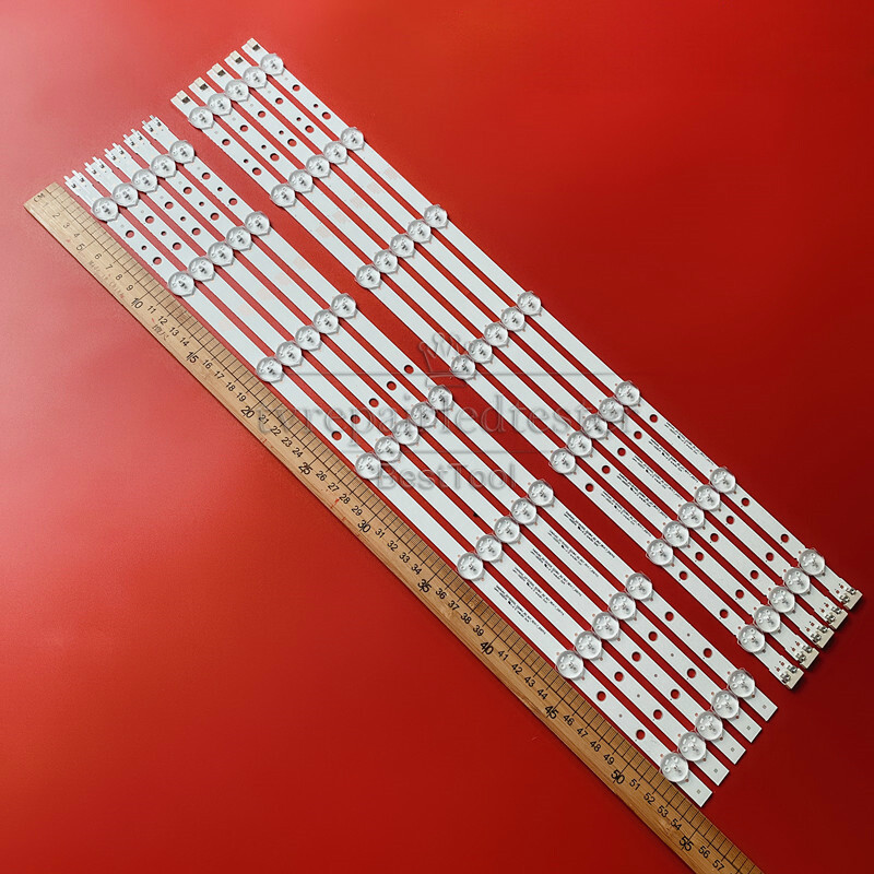 FULL SET BN96-28772A BN96-28773A LED Strips for Samsung UN55H6203 UN55J6200