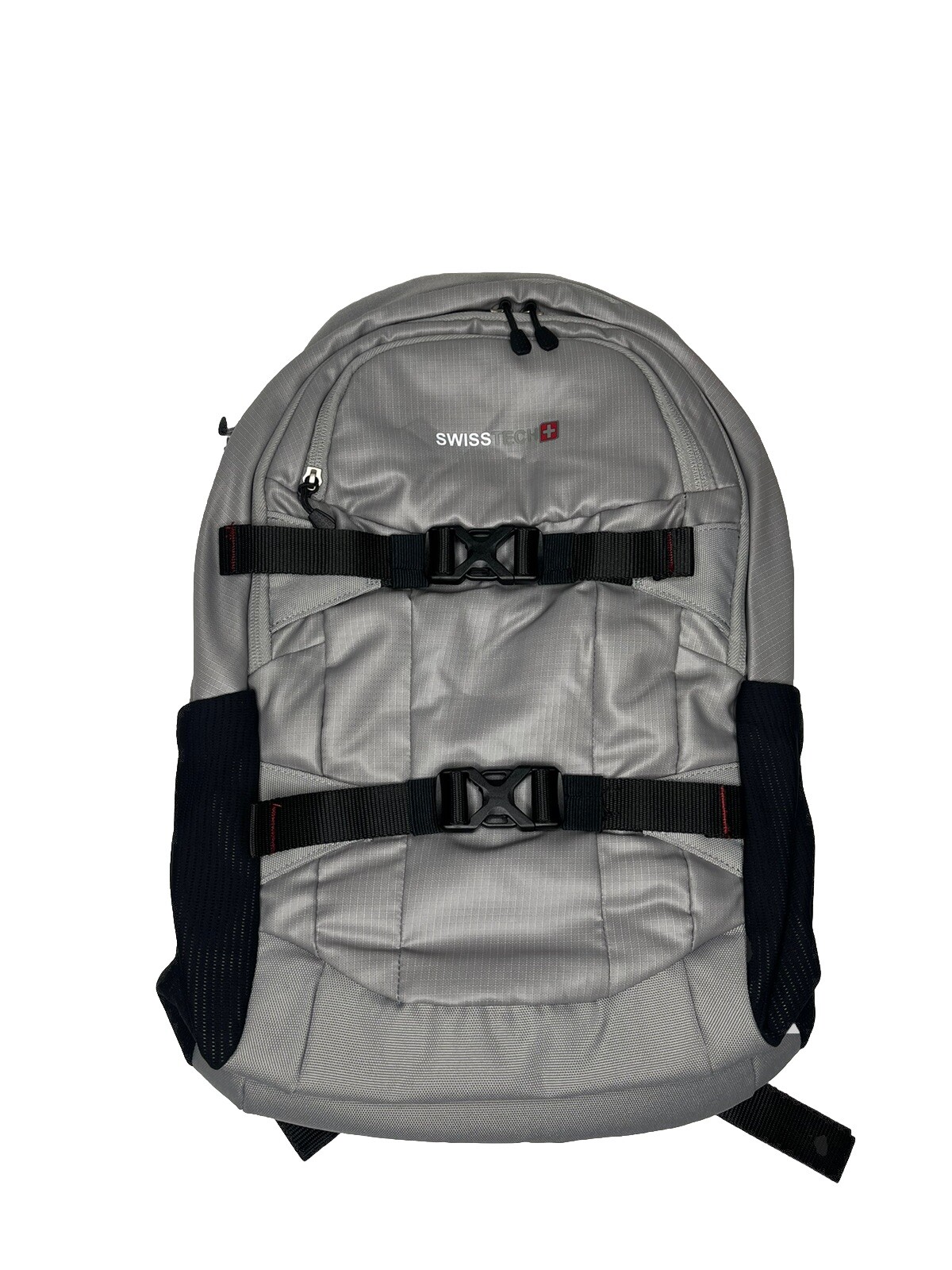 Swiss Tech Unixes 20 Liters Compressor Backpack For School Or Work Grey New