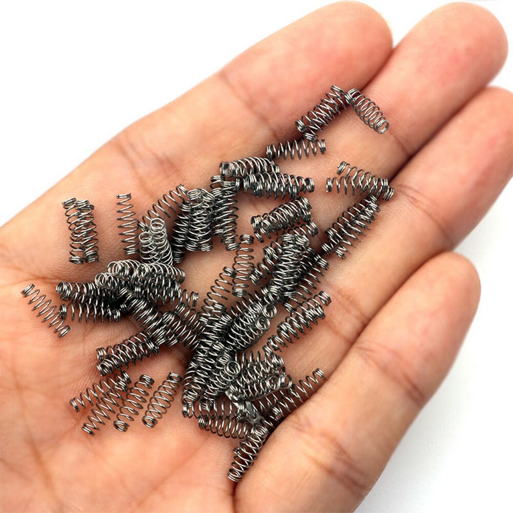 100pc Fish Hook Spring Bait Feeder Lure Trap Accessories Fishbait Feeder Tackles