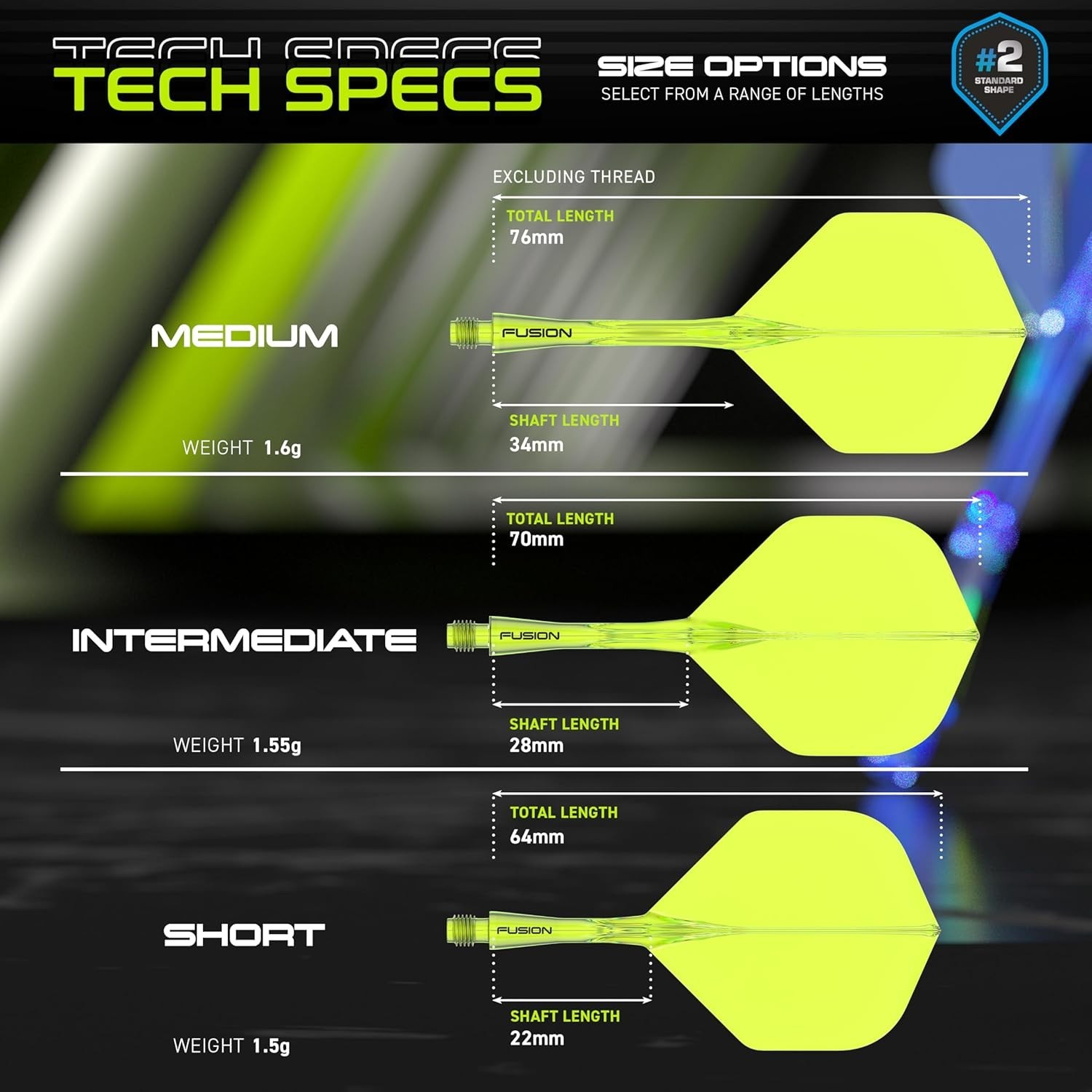 Dart Flight & Shaft System - 90-Degree Wing Design for Consistent Trajectory