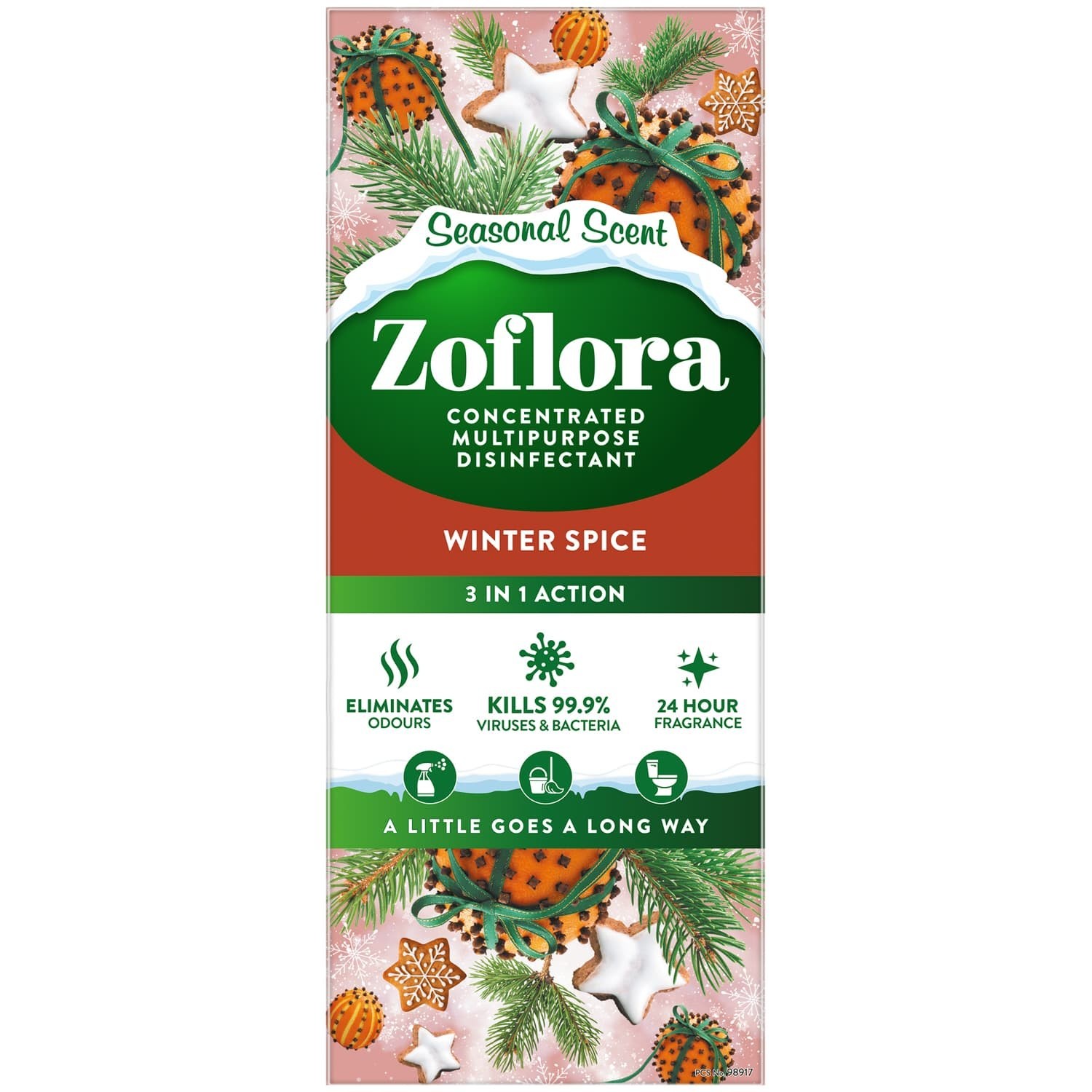 zo-flora concentrated winter spice 500ml
