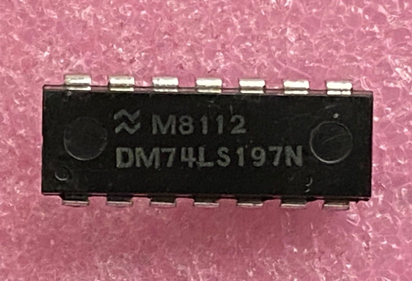National DM74LS197N presettable binary counter Integrated Circuit