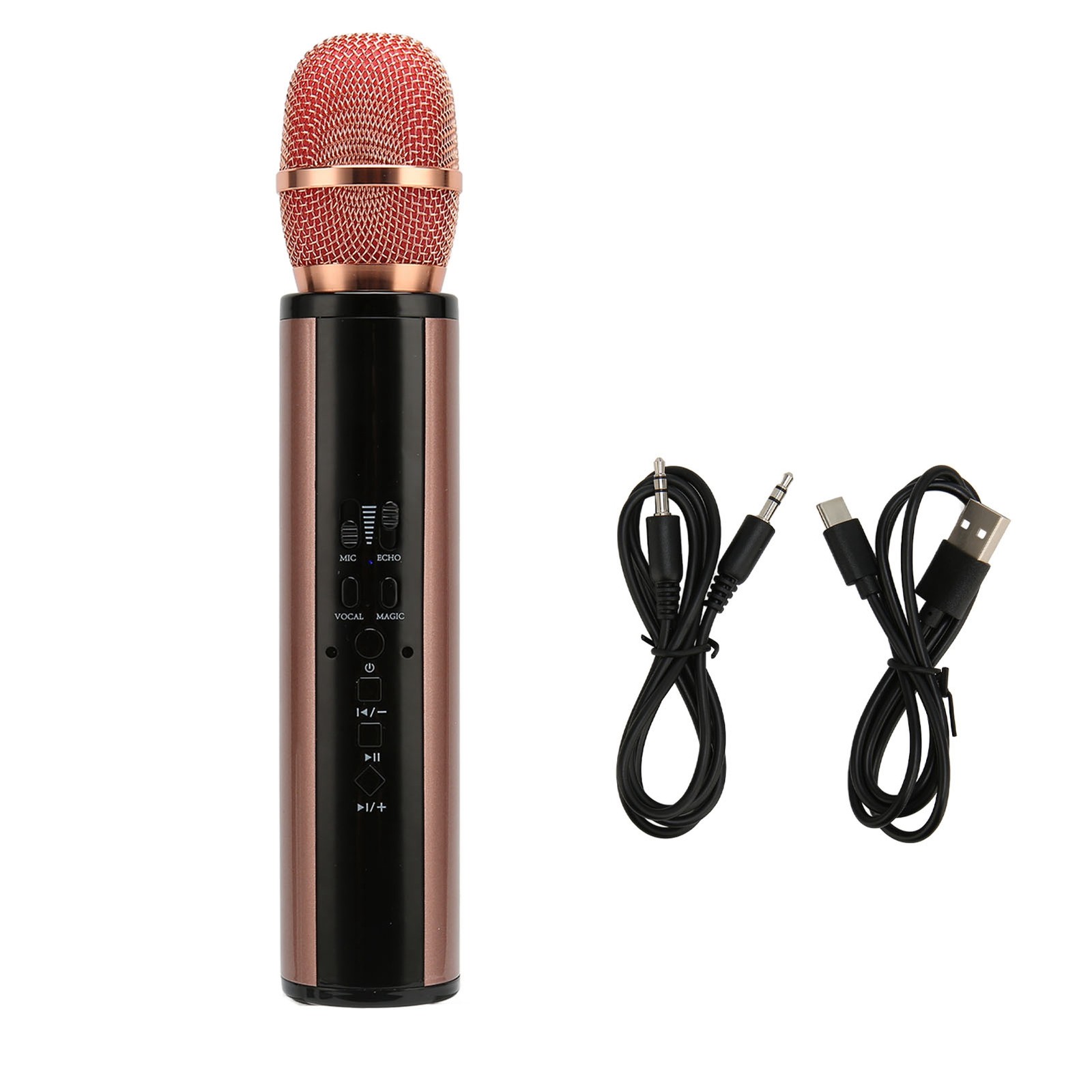 Bluetooth Handheld Microphone Noise Reduction Stereo Wireless Karaoke Mic With