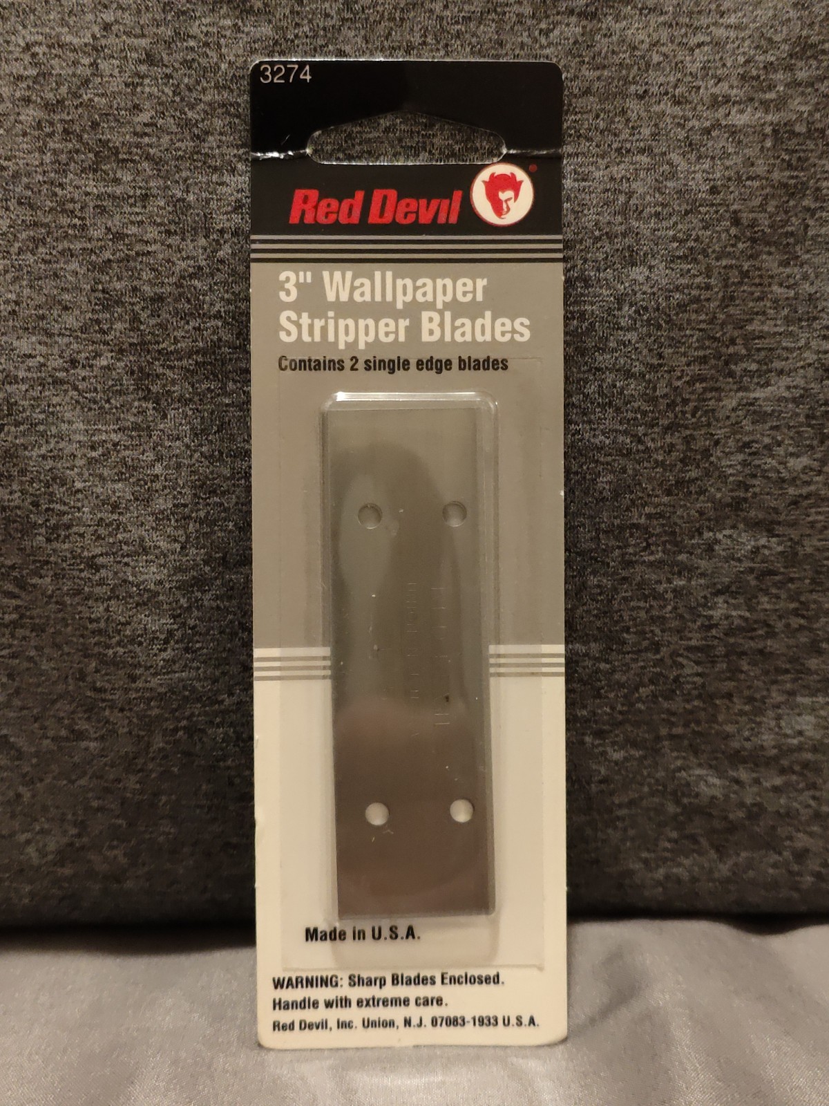 3" Wallpaper Stripper Blades - 2 Pack - Red Devil Model 3274