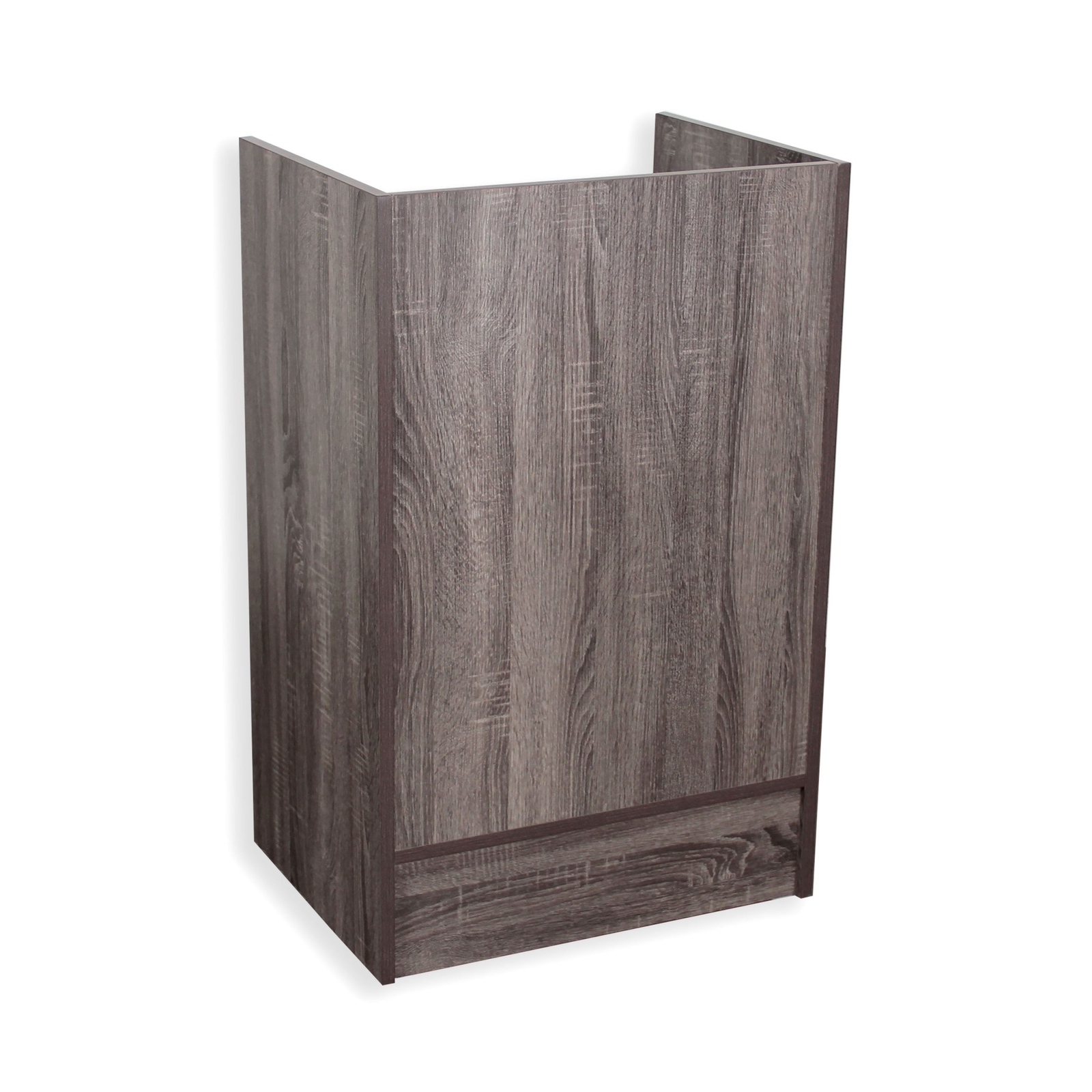 Cash Register Wrap Counter Stand | 24"L x 18"W x 38"H | Dark Barn Wood
