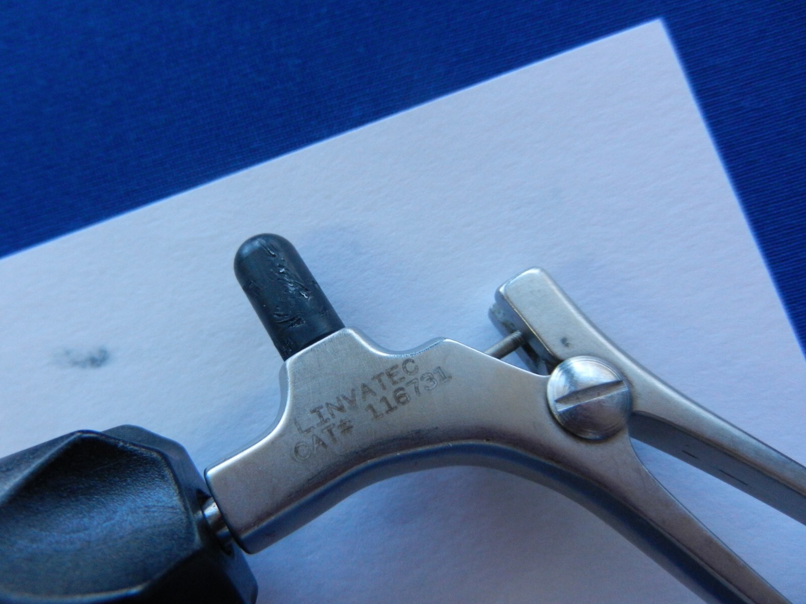 E5244 Linvatec Weck 116731 Curved Grasping Forceps