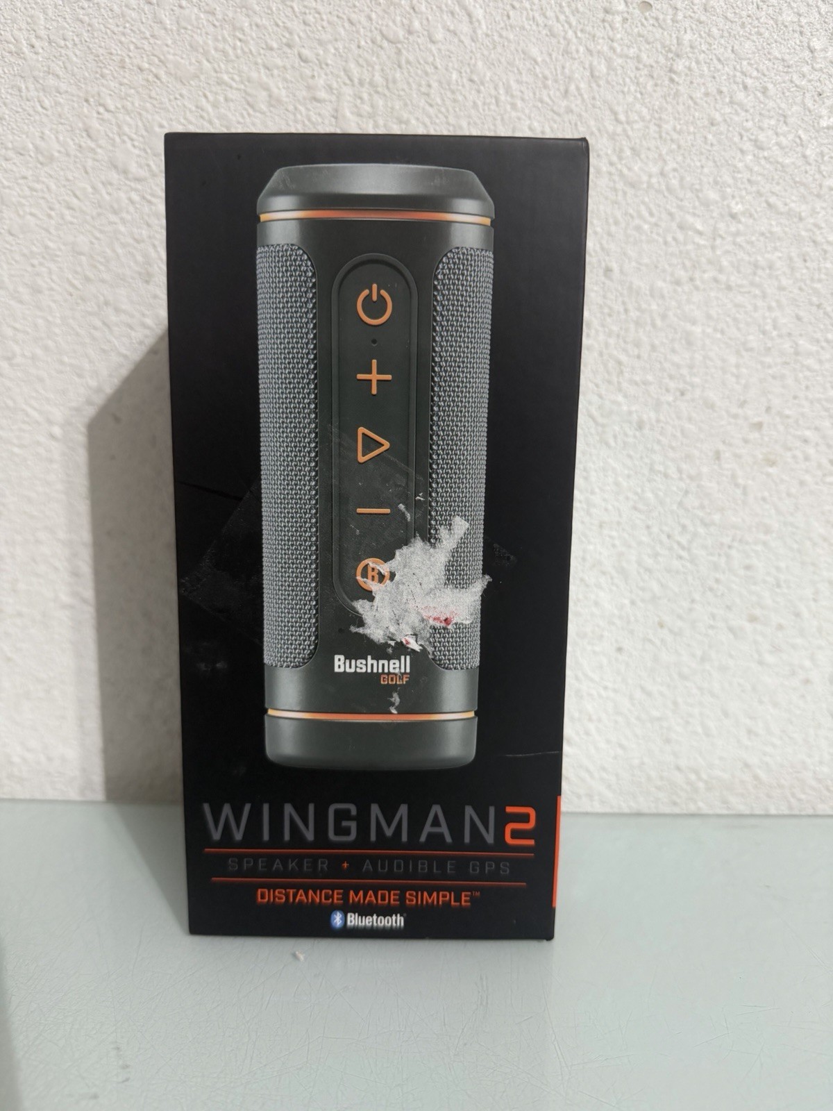 Bushnell Wingman 2 Golf GPS Speaker, Upgraded BITE Remote, Open Box