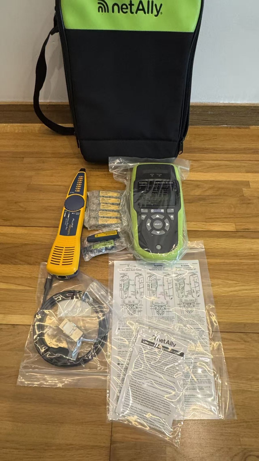 Fluke Networks LinkRunner LRAT-1000 AT-1000 Network Auto Tester AT1000 LRAT1000