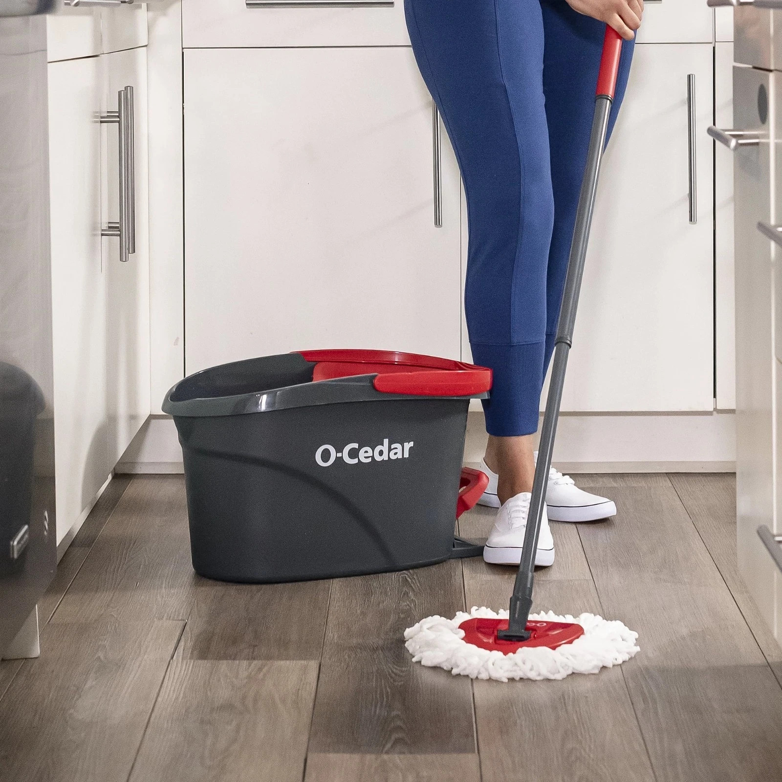 O-Cedar EasyWring Spin Mop & Bucket System