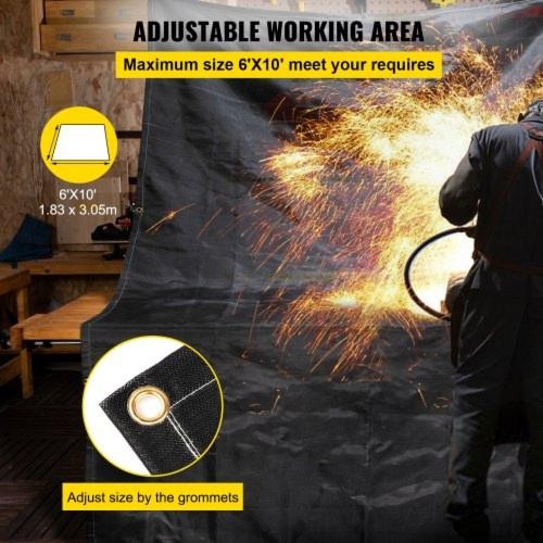 Fire Blankets 2 Pack Welding Blankets 6 x 10 Fire Suppression Blanket