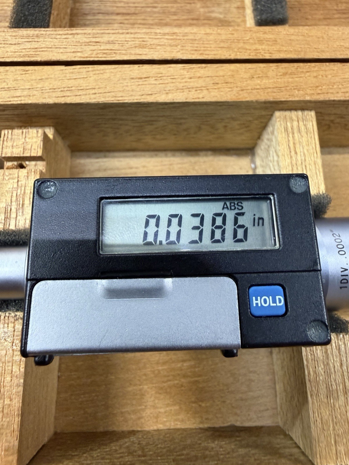 Mitutoyo 468-204 Holtest Internal Micrometer