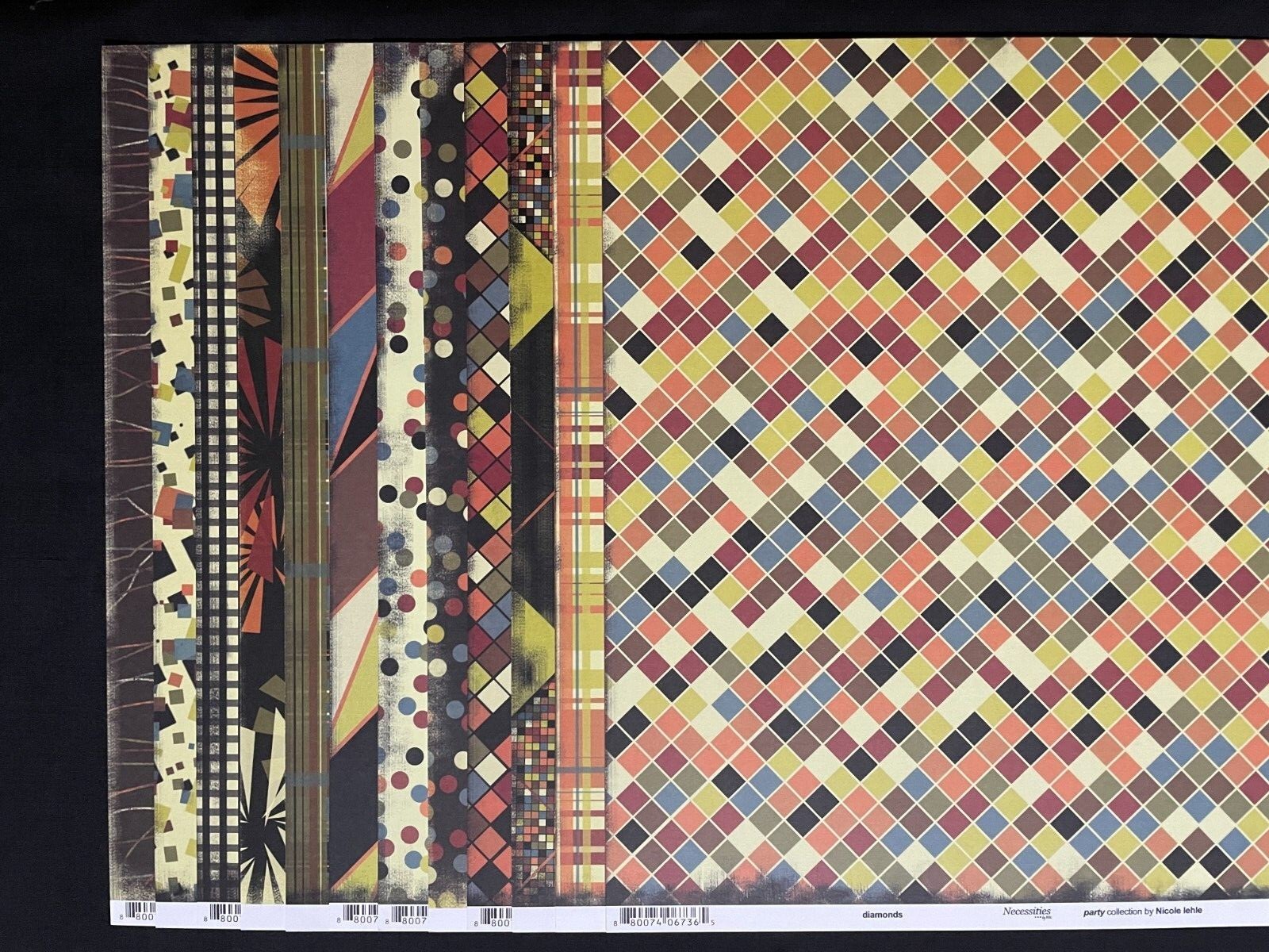 A2Z NECESSITIES "PARTY" 12X12 DS HEAVY PAPER