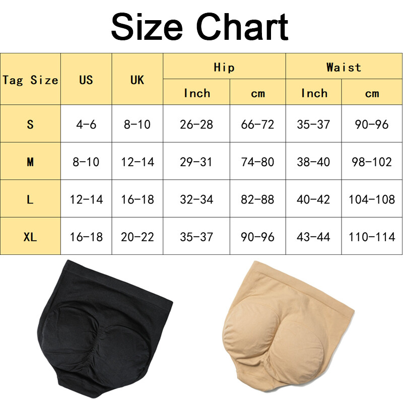 Men Padded Butt Lifter Hip Enhancer Body Shaper Shorts Fake Ass Underwear Briefs