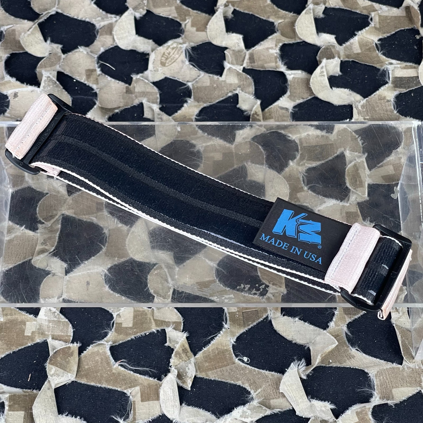 NEW KM Paintball Universal JT Goggle Strap - Let's Go