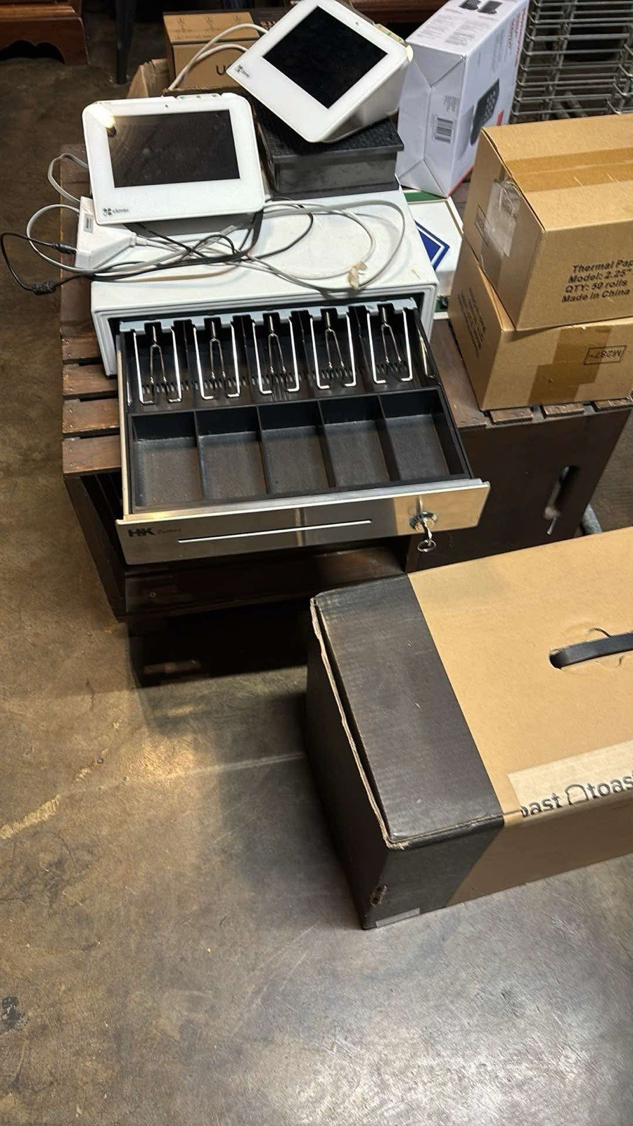 2 X Clover Minis + Receipt Printer