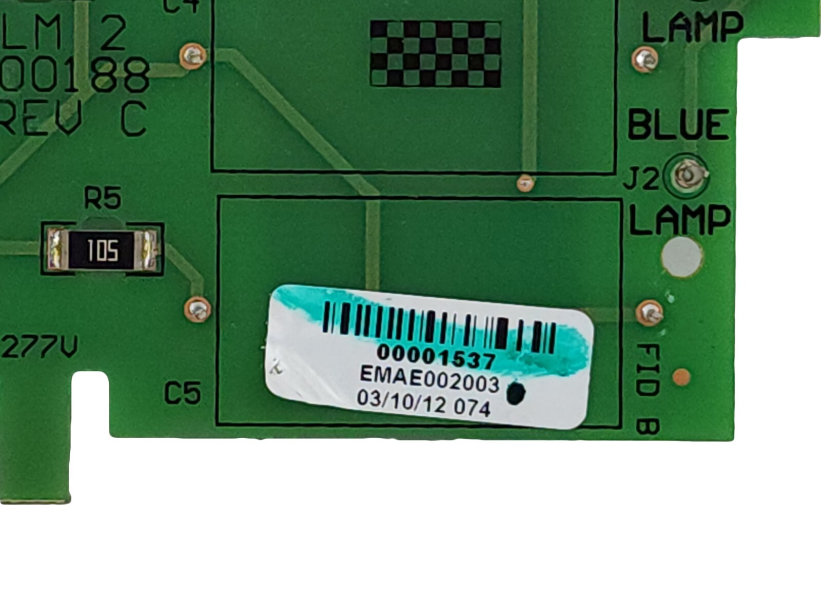Elm Controls EMAE002003 PC Board Assembly, EMEPB00188 Rev C