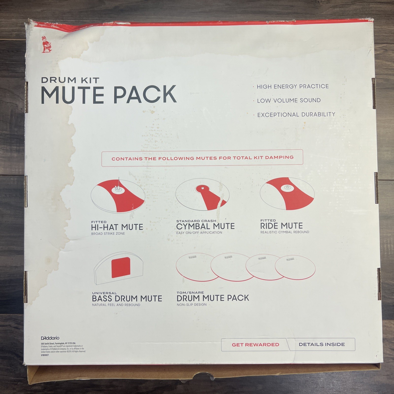Evans SoundOff Fusion Drum Mute Set