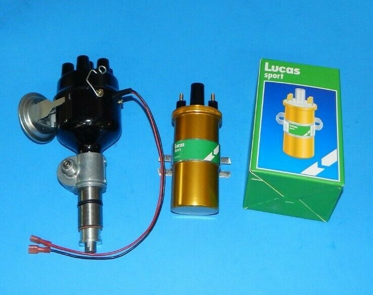 New Electronic Ignition Distributor Lucas Sport Coil Triumph GT6 1966-73 Delco