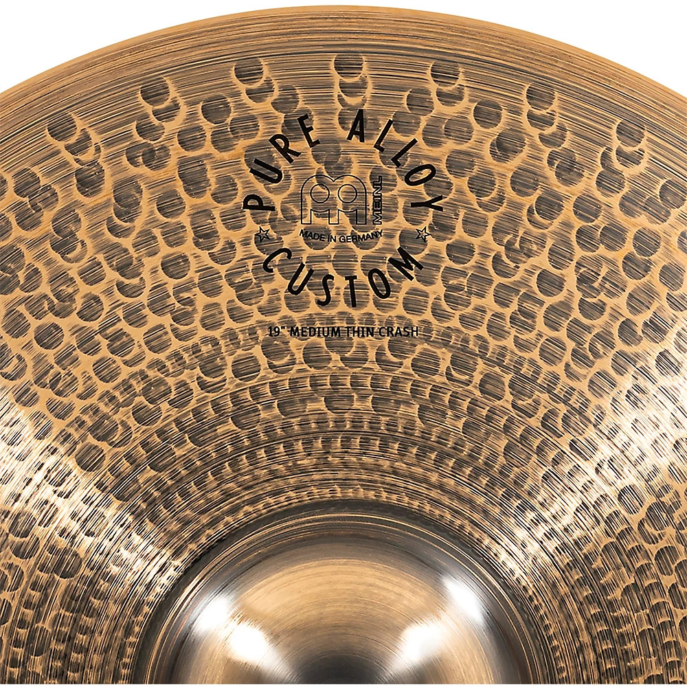 Meinl Pure Alloy Custom Medium Thin Crash 19 in.