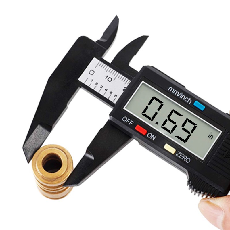 150mm Digital Caliper 6" Micrometer LCD Gauge Vernier Electronic Measuring Ruler