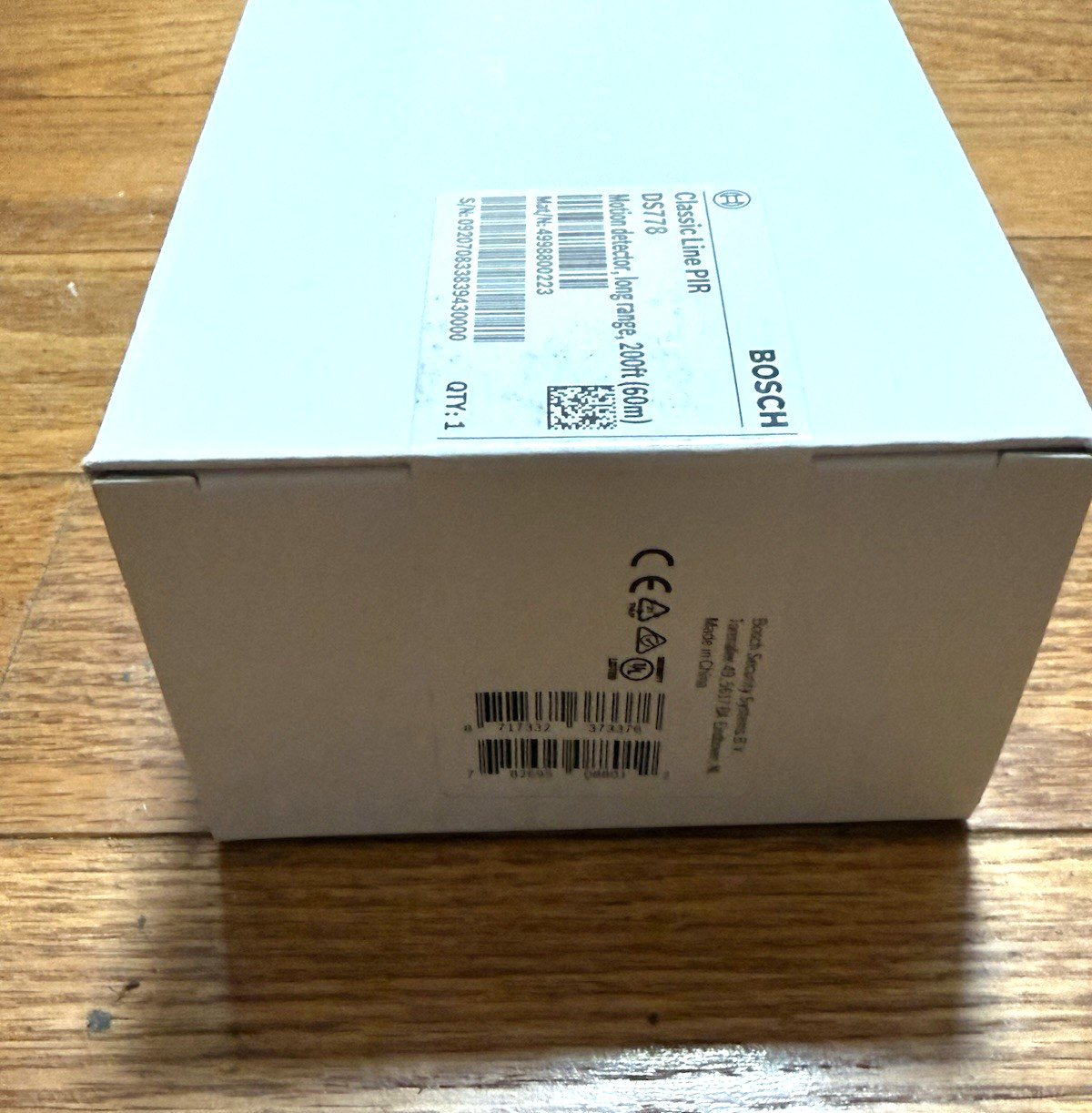 Bosch DS778 Long Range Motion Detector
