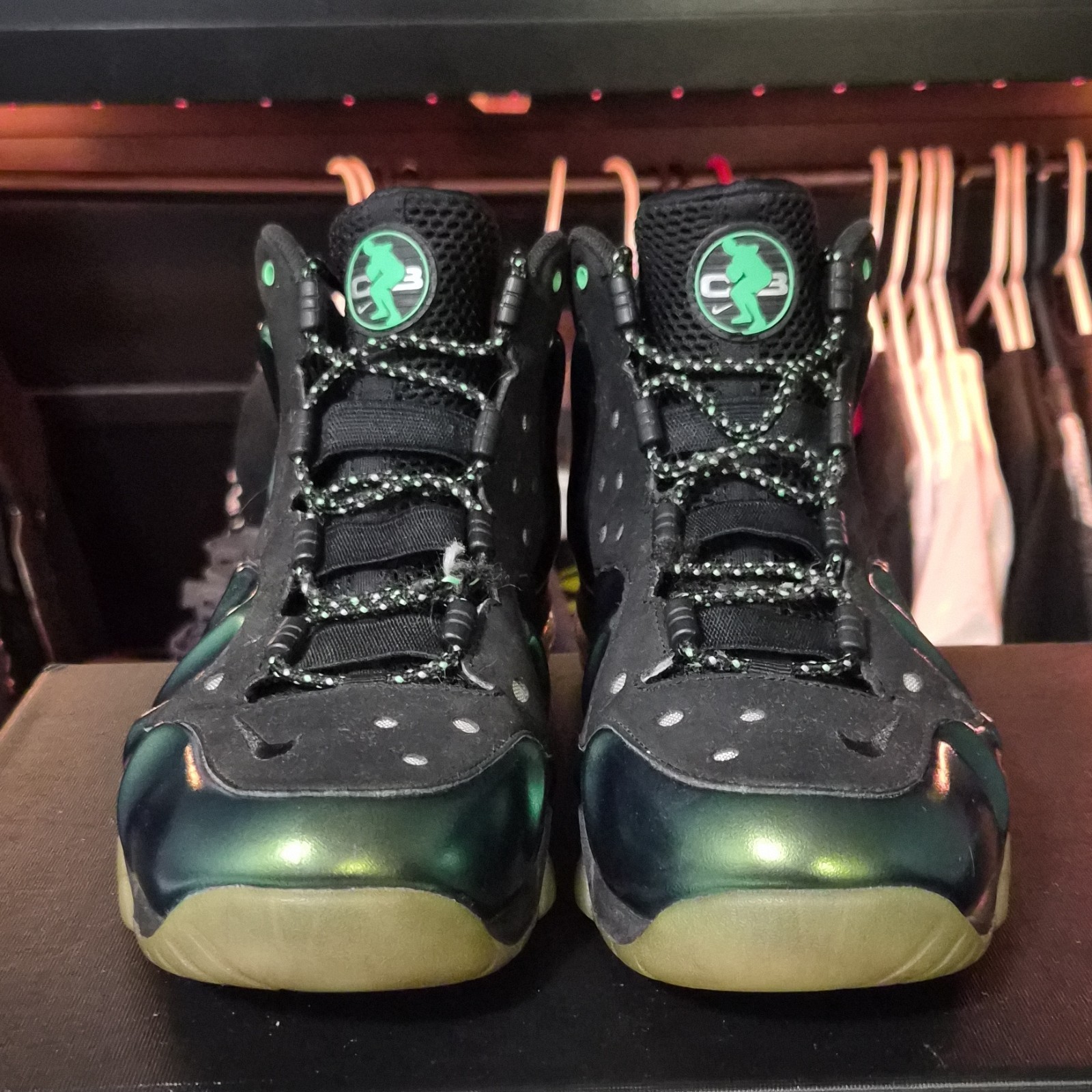 Nike Barkley Posite Max Gamma Green used Mens 9.5