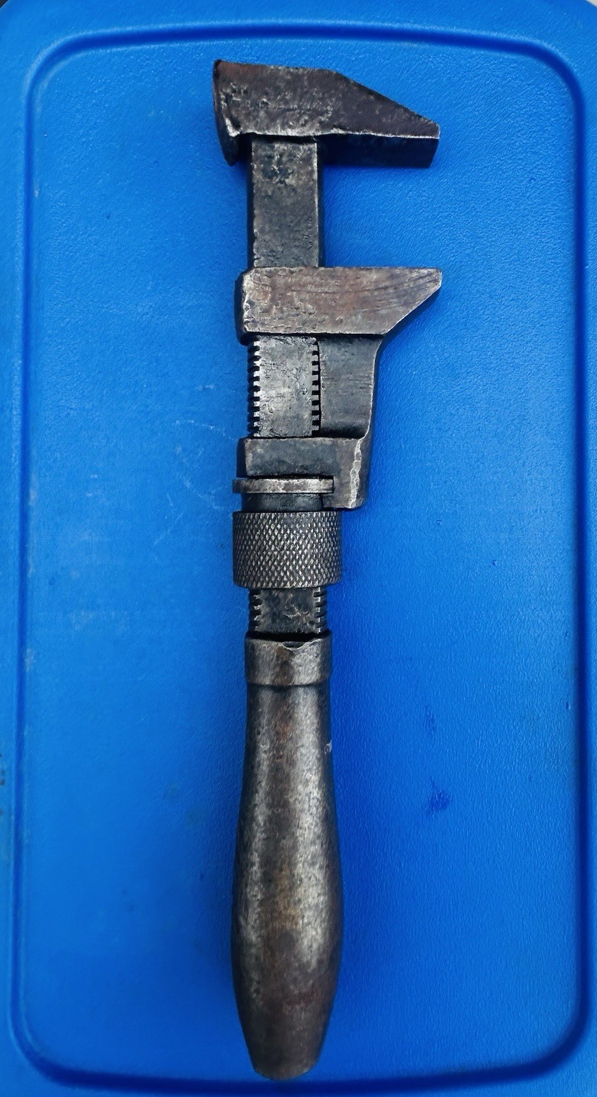 Antique 12" Bemis & Call Pipe Wrench  Metal Handle  1880s–1920s Springfield Ma,