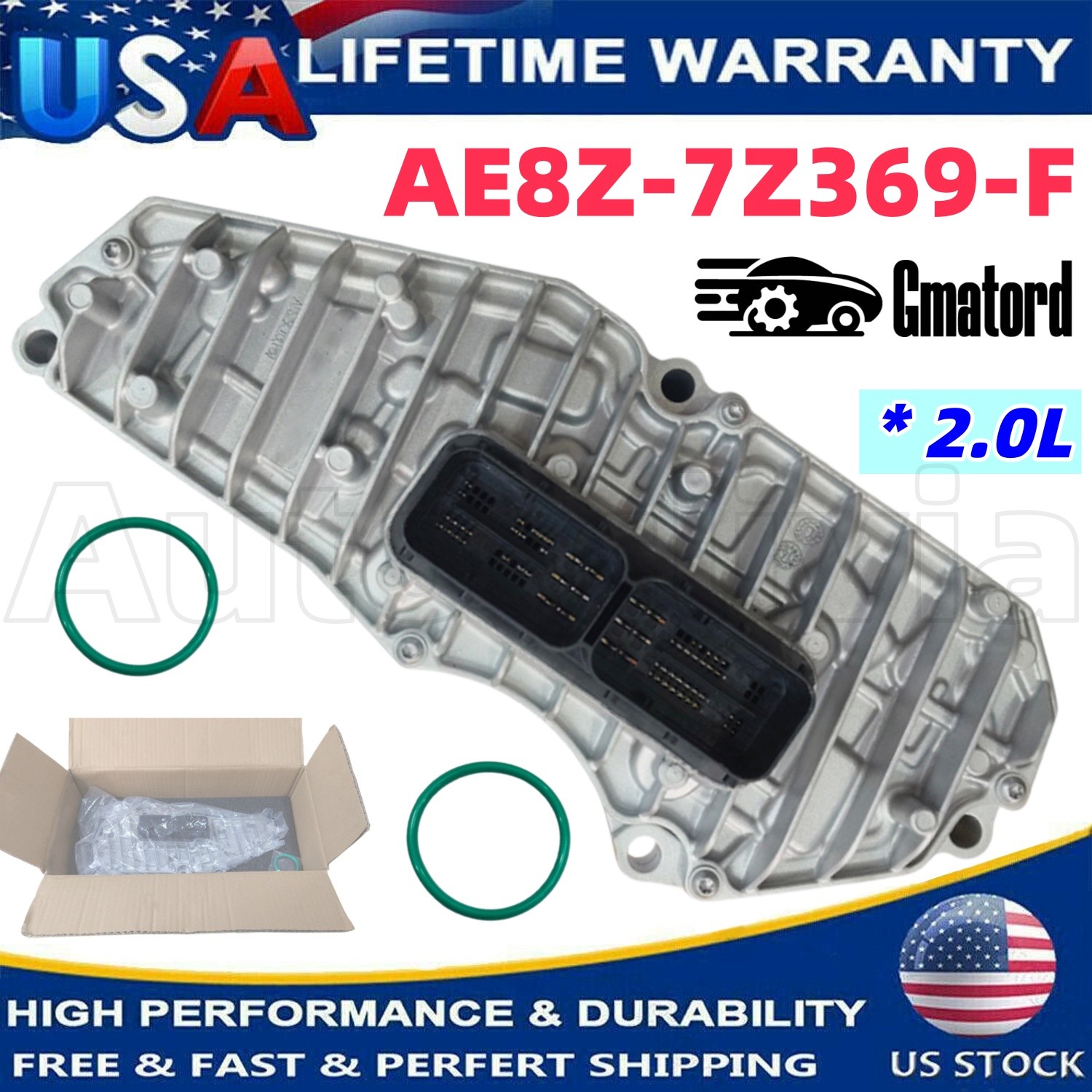 Programmed TCU TCM Transmission Control Module AE8Z-7Z369-F For Ford Focus 2.0L