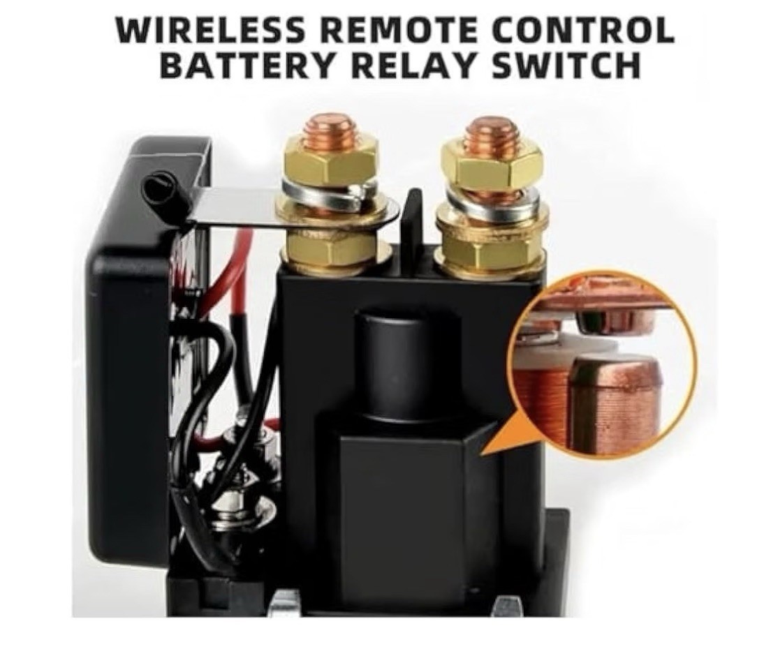 NEW Generic Wireless Remote Control Battery Relay Switch Car Starter Universal
