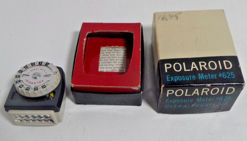Polaroid #625 exposure meter camera vintage