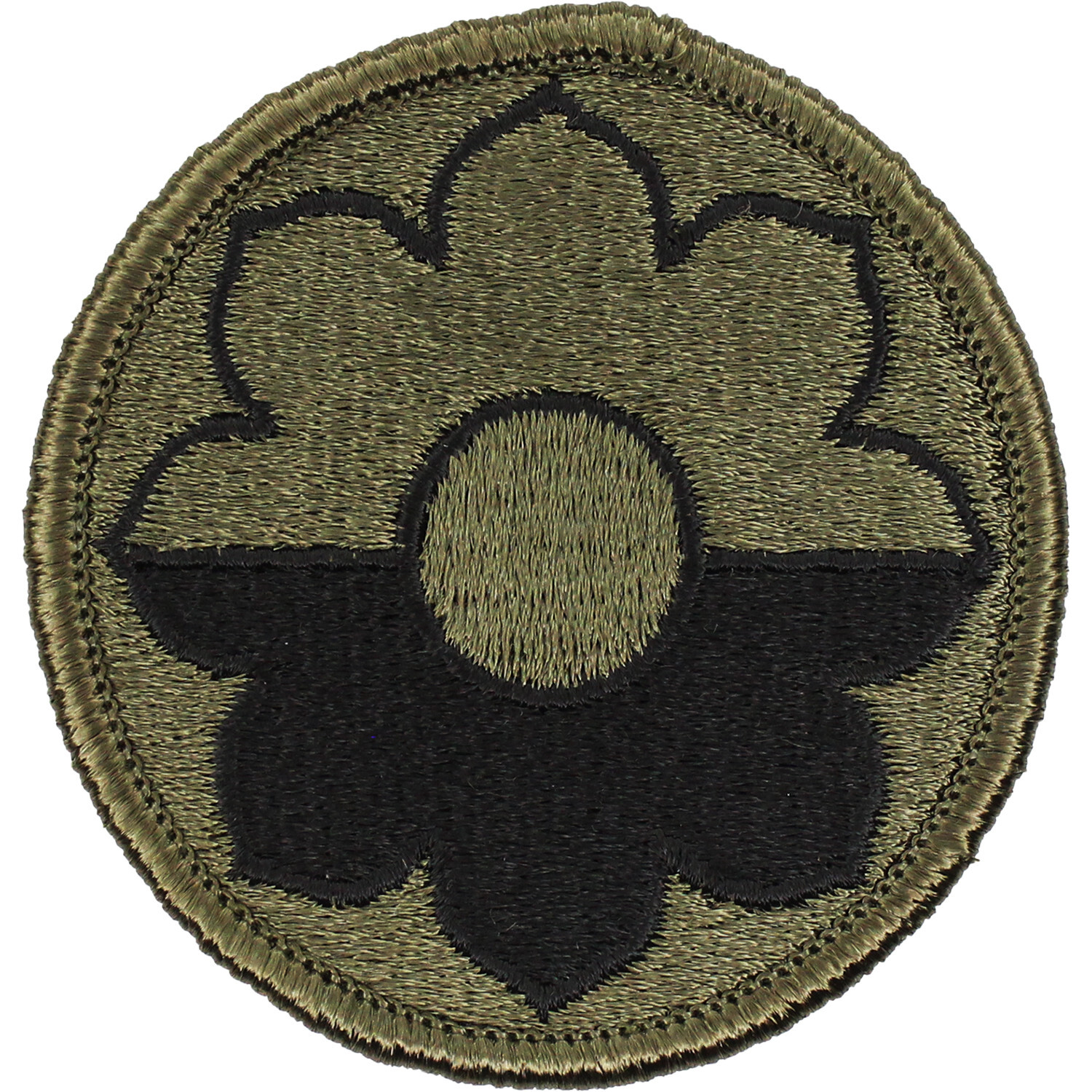 Army 9th Infantry Division Subdued Patch ( 2 1/2" Wide x 2 1/2" High ) P73A