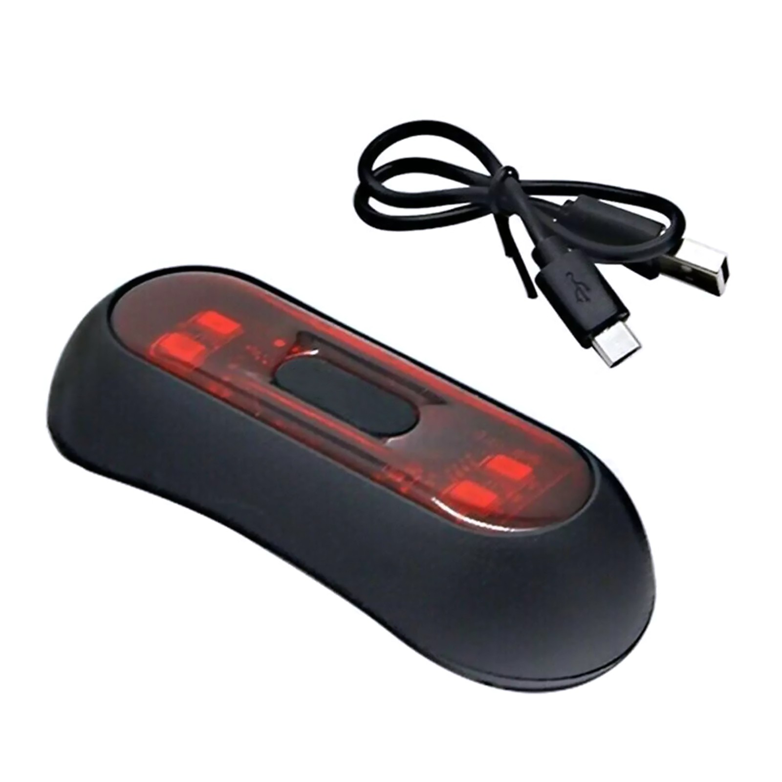 Wholesale Motorcycle Bicycle Helmet Light Safety Signal LED USB Charge Lamp