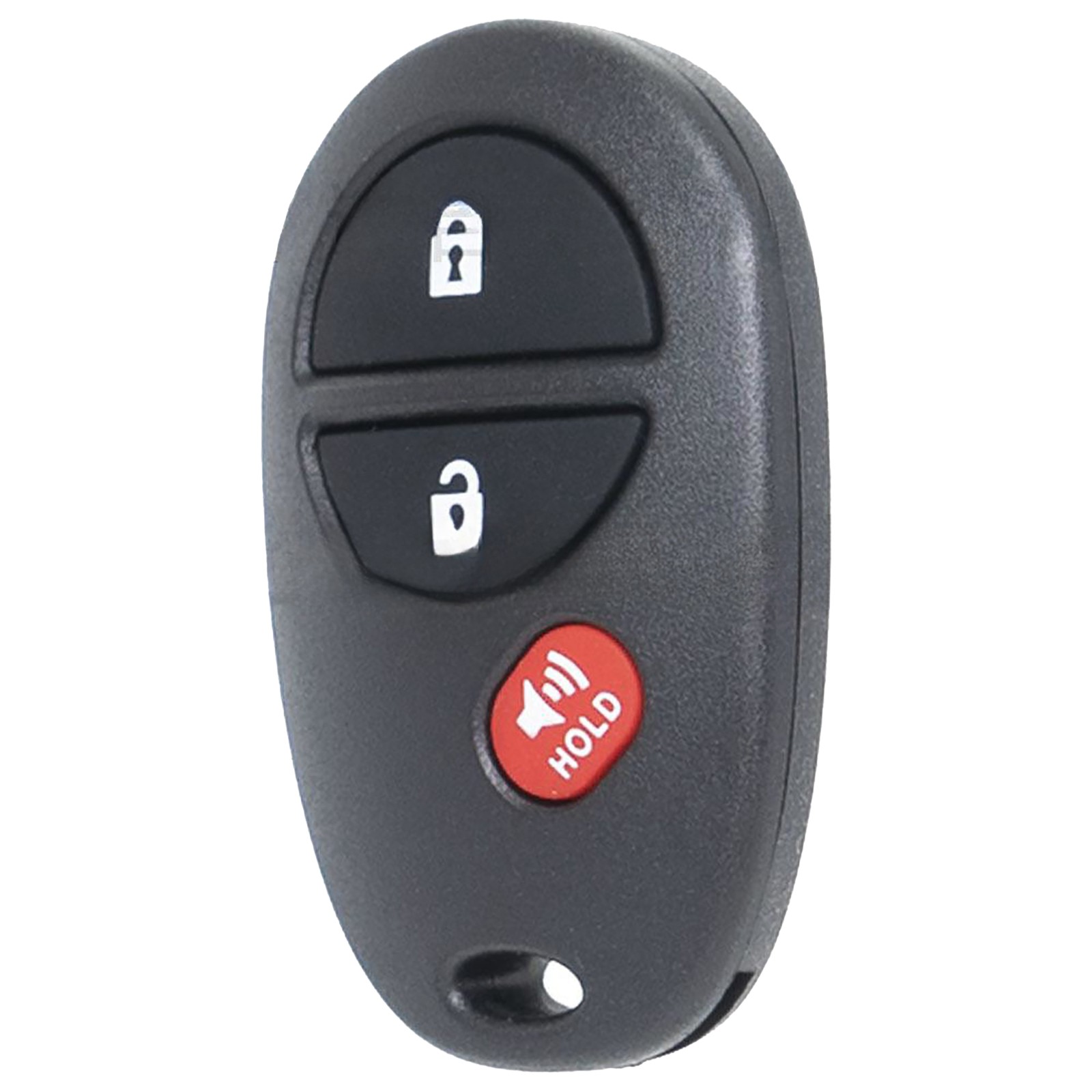 Black 3-Button Car Remote Key Fob For Toyota Tundra 2011-2017 GQ43VT20T 315MHz