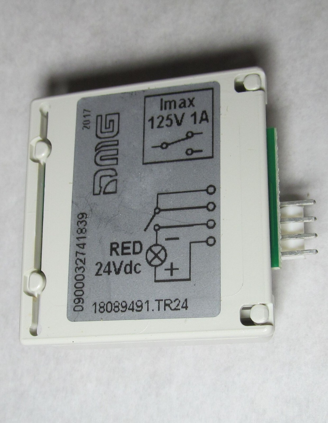 BMG/ THYSSENKRUPP ELEVATOR RED LED PUSHBUTTON CONTACT 297BY13 BF0014A0 9739567