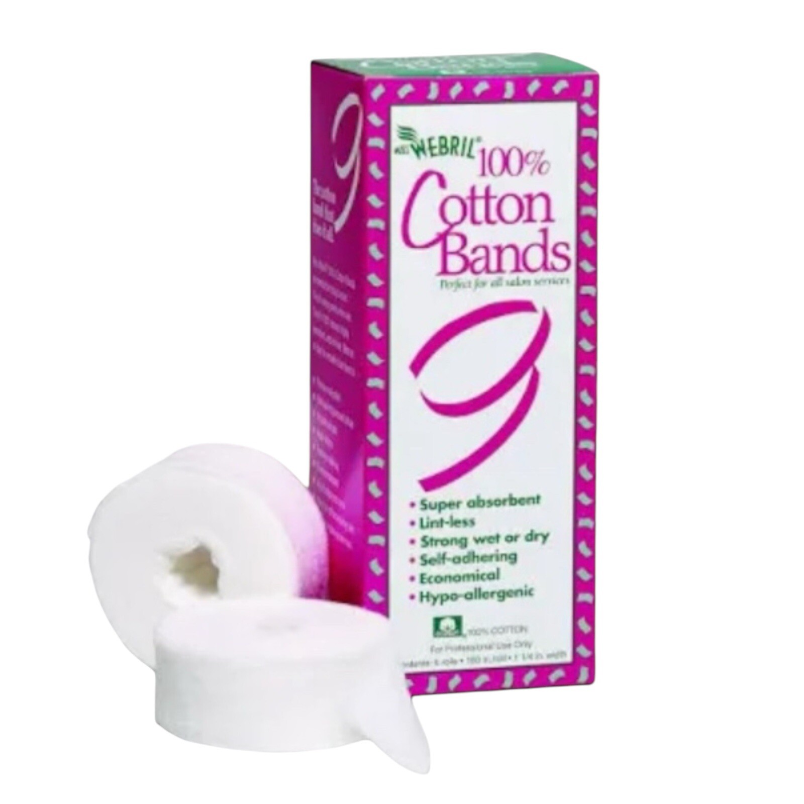Miss Webril 100% Cotton Bands 6 Rolls