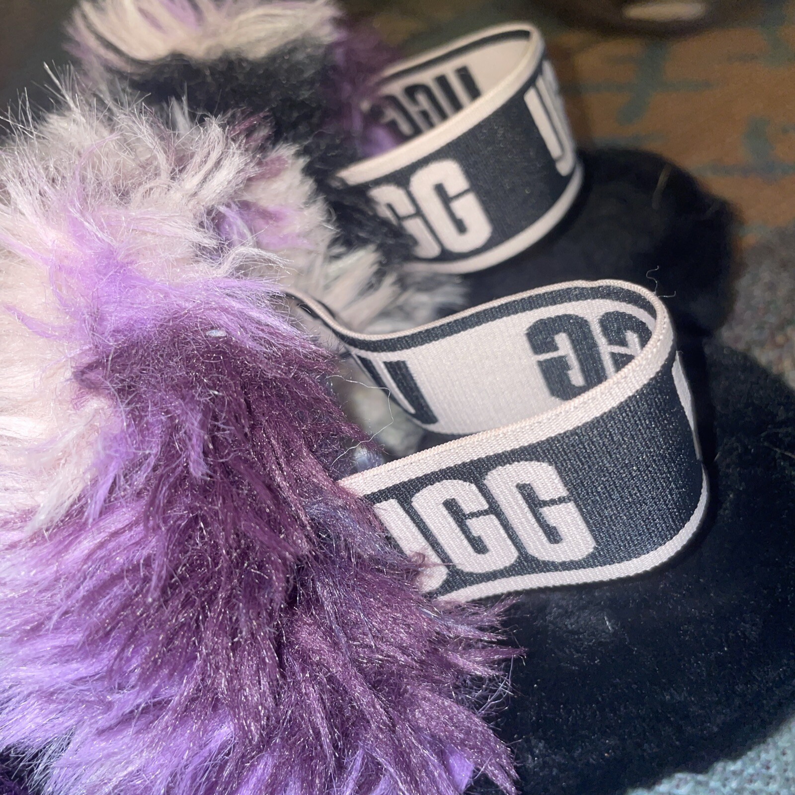 UGG australia Oh Yeah Tie Dye slippers women’s size 5 Used