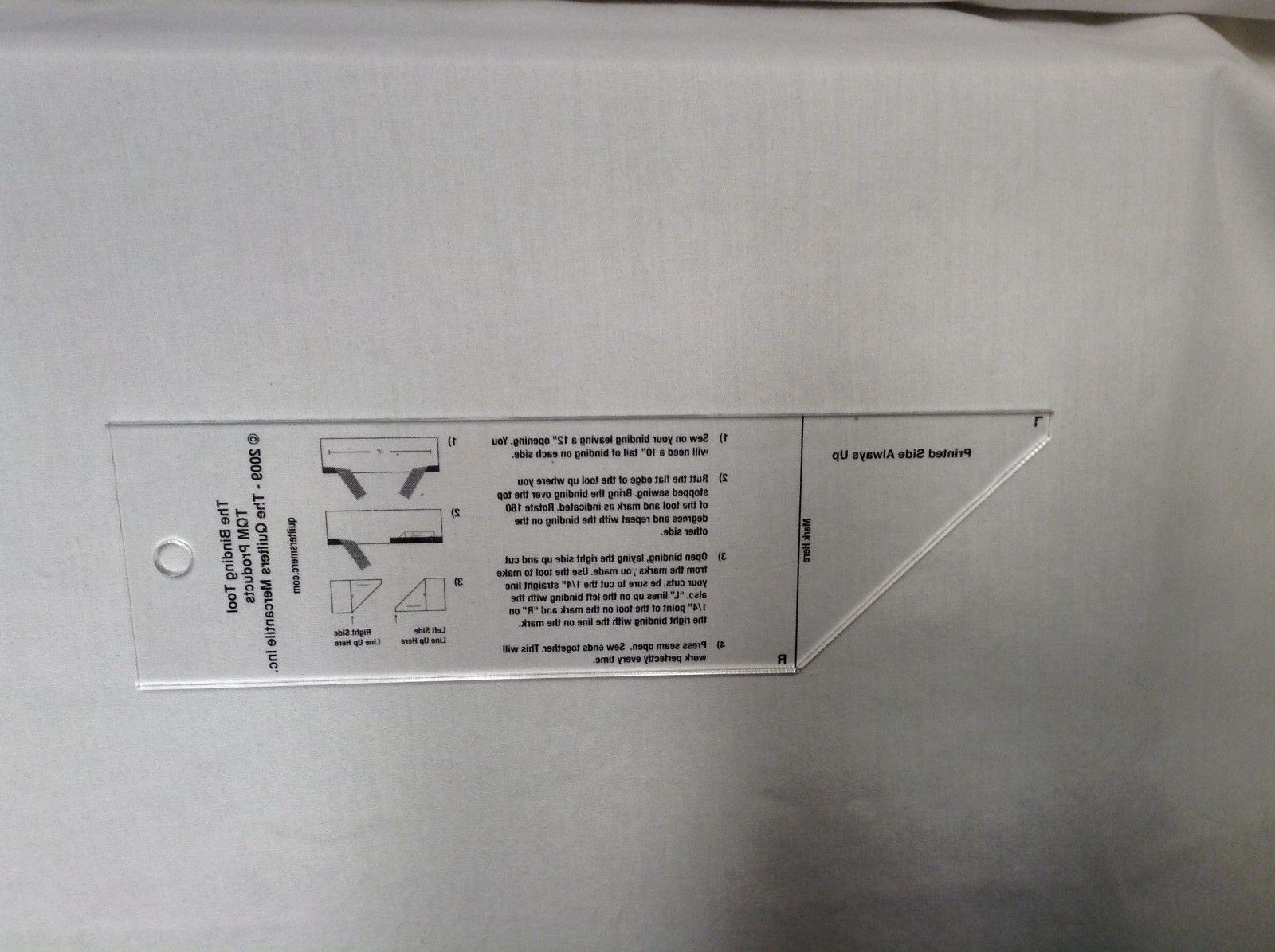 The Binding Tool – TQM Products copyright 2009