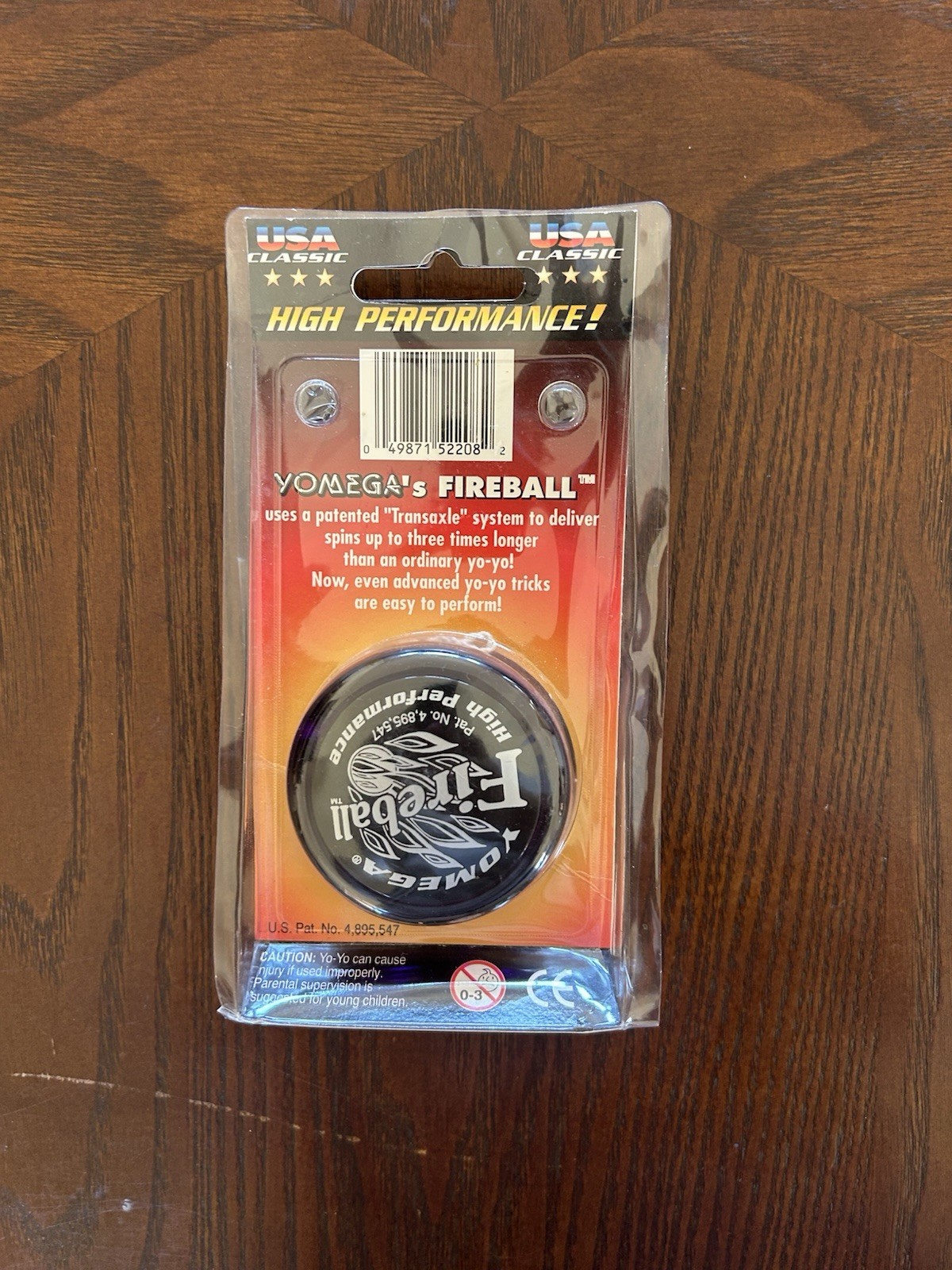 NEW VTG Yomega Yo-Yo Corp MADE IN USA Fireball High Performance Yo-Yo Purple