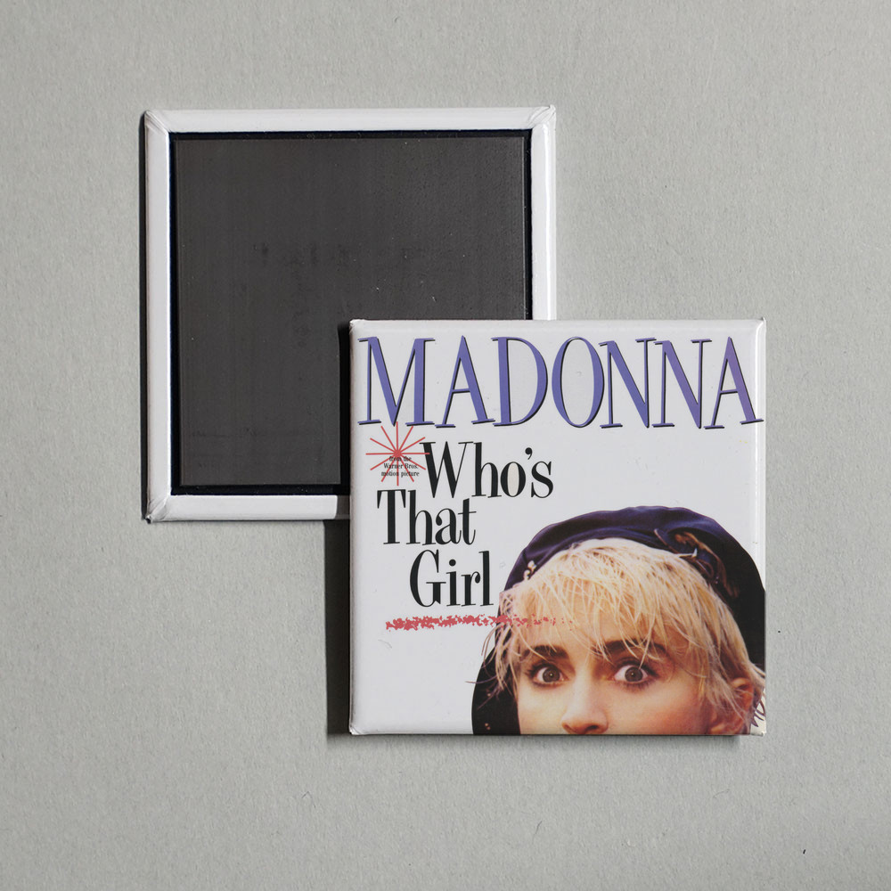 Madonna - Who's That Girl Album Cover Locker Fridge Magnet