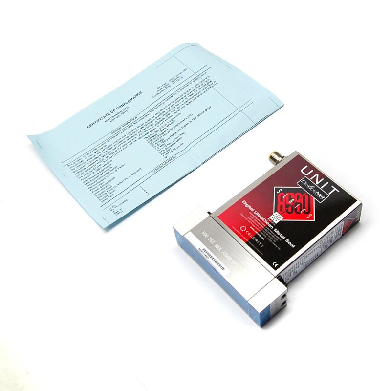 NEW Celerity Unit UFC-8565C Mass Flow Controller MFC D-Net (He / 15 SLM) C-Seals