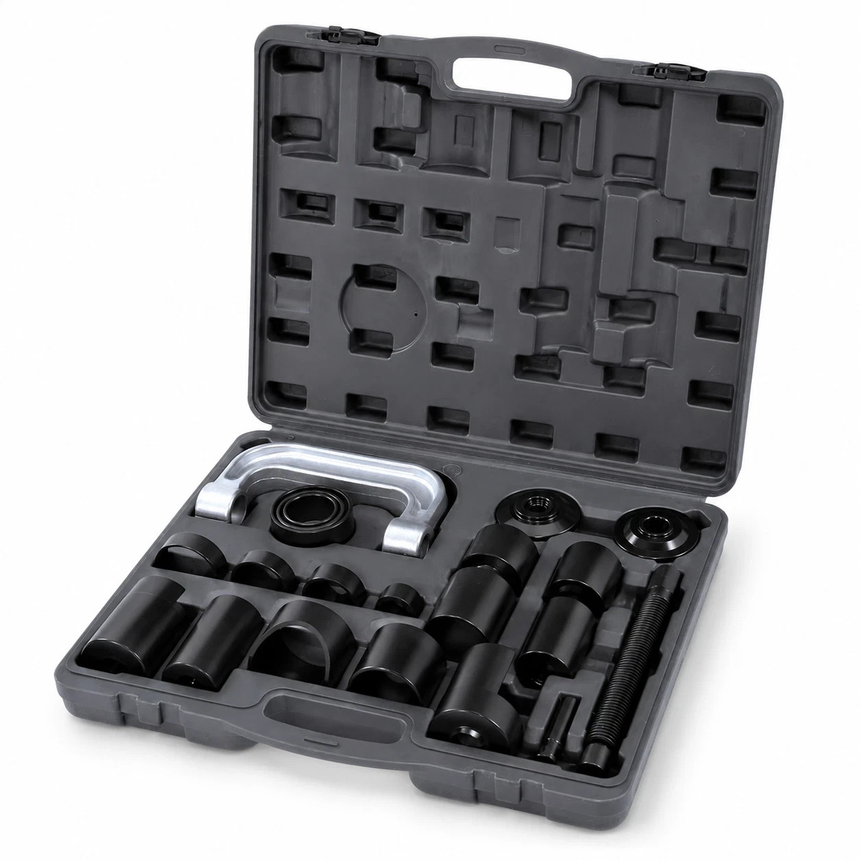 Autojack 21pc Ball Joint Press Tool Kit U Joint Removal Installer C Frame