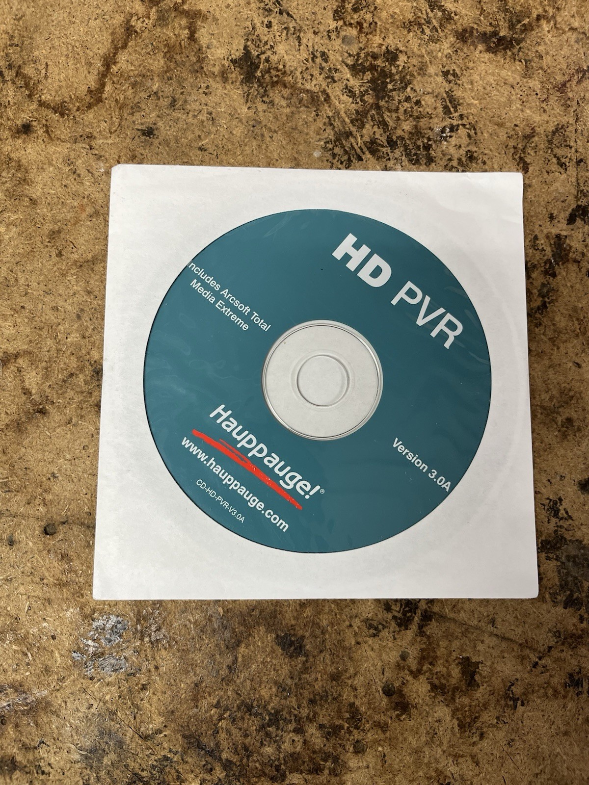 Hauppauge HD PVR Software Disc Arcsoft Total Media Extreme 3.0A Replacement HTF