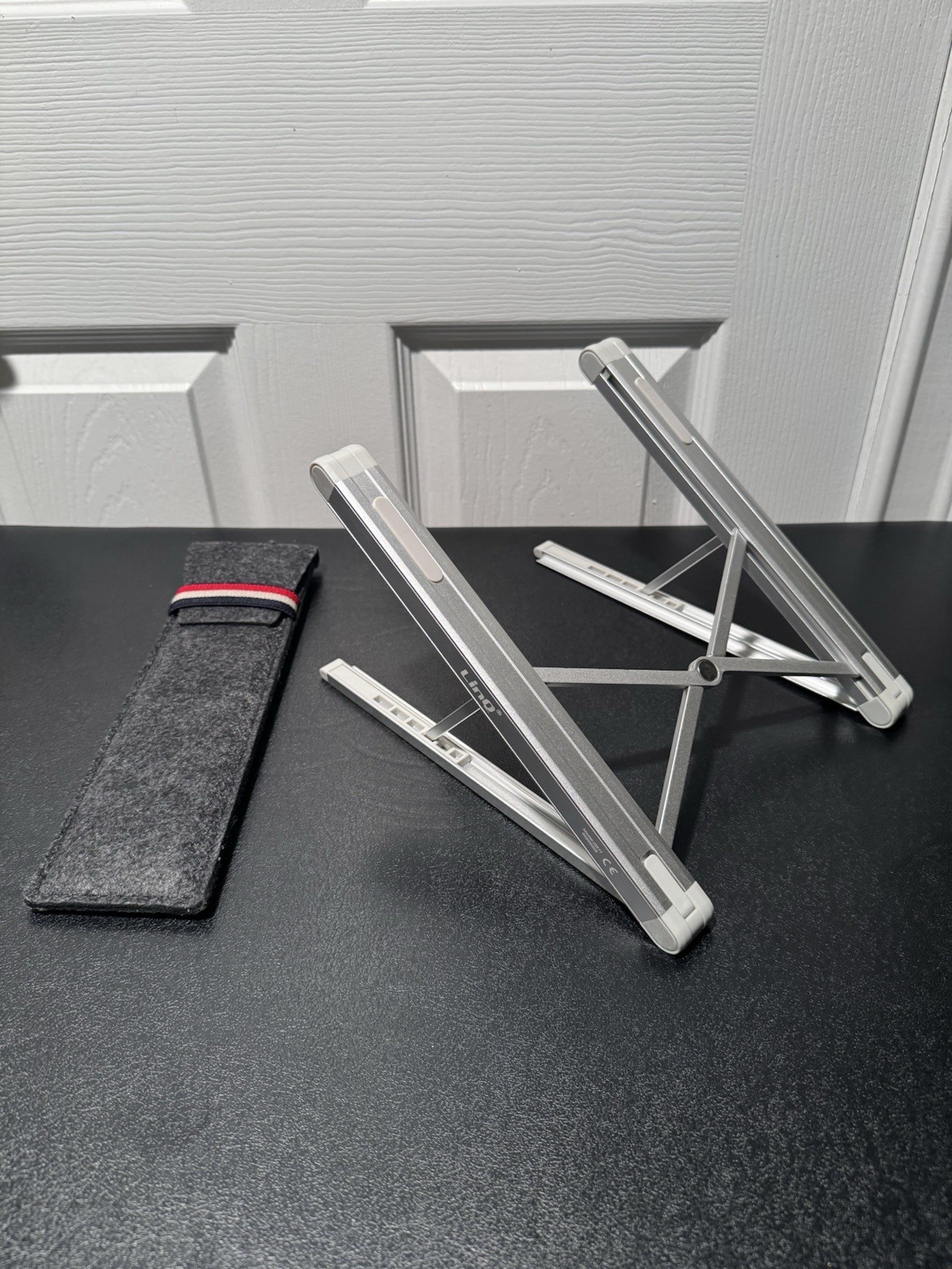 LinQ Laptop Stand adjustable aluminum tablet holder fold portable desktop riser