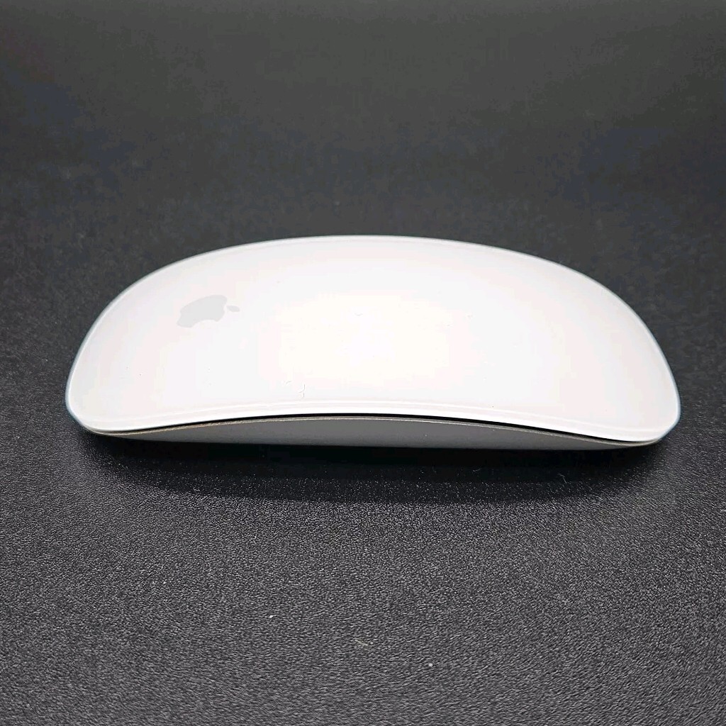 Apple MB829LL/A Wireless Bluetooth Magic Laser Mouse White A1296 (Tested Works)