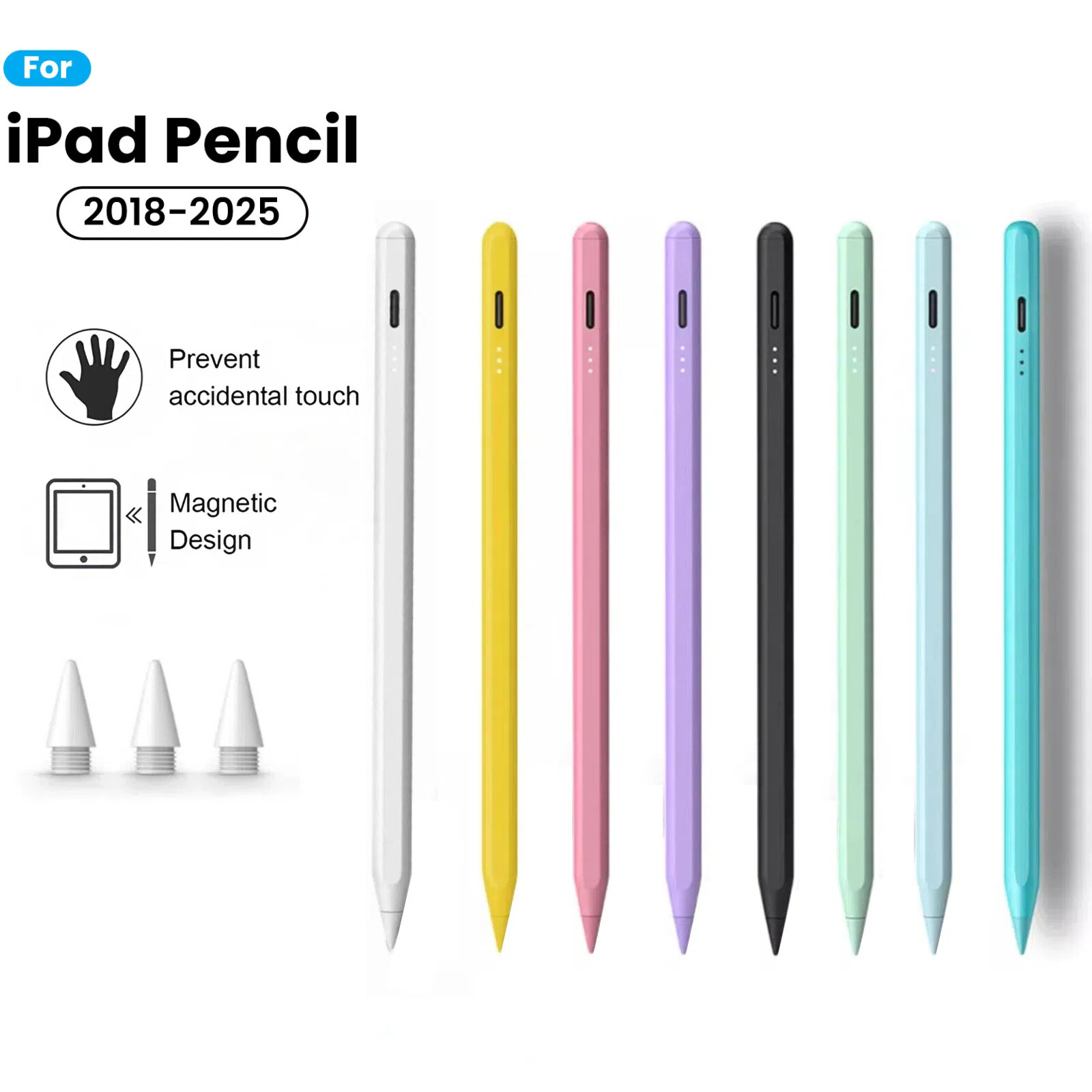 Stylus Pen for Apple Pencil 2nd Generation for iPad/iPad Air/iPad Pro/iPad mini