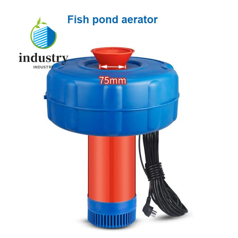 220V Water Spray Type Pond Oxygenation Floating Water Pump Fish Pond Aerator New