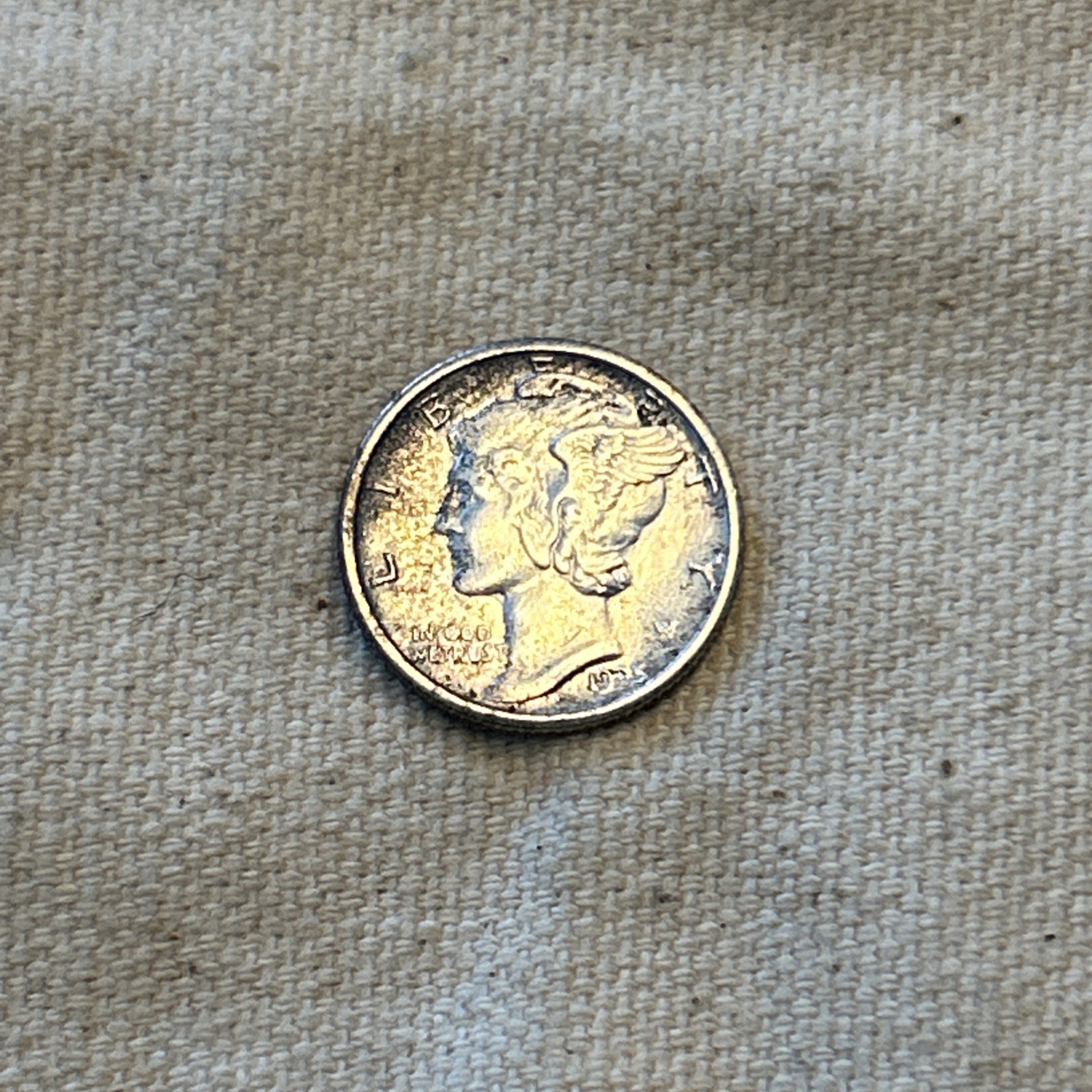 1925-S Mercury Dime ~ BU/Uncirculated ~ 90% Silver