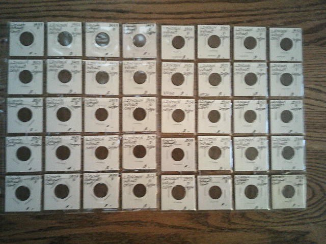 1953 D Wheat Pennys 200 Coin Lot