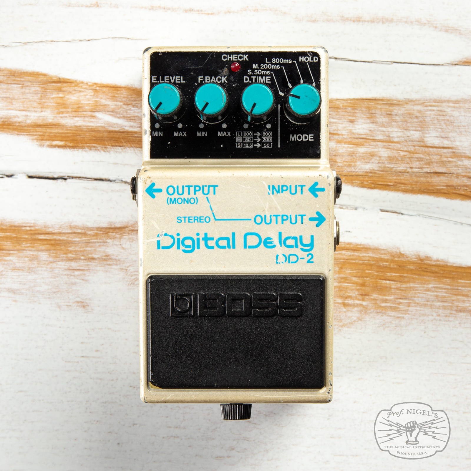 Boss DD-2 Digital Delay MIJ (Blue Label) Long Chip Vintage Made in Japan